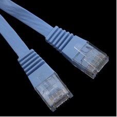 New 6FT 2M CAT6 CAT 6 Flat UTP Ethernet Network Cable RJ45 Patch LAN Cord + 1.8m HDMI Male to VGA HD-15