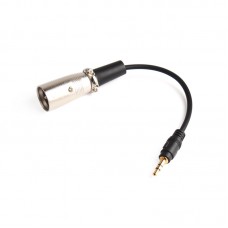 20cm Stereo 3.5mm 1/8" Male to XLR 3-Pin Male Jack Converter Audio Wire Lead