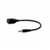 Audio AUX Jack 3.5mm Male to USB 2.0 Type A Female OTG Converter Adapter Cable