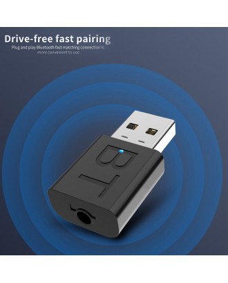 Mini USB Audio Transmitter Receiver Adapter Bluetooth 5.0 For  Car TV PC Speaker