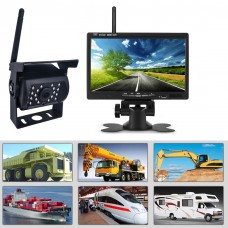 7 Inch On-board Display With Built-in Wireless Bus Camera HD Night Vision Truck