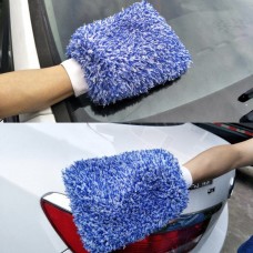 Soft Water Absorption High Density Microfiber Car Washing Cleaning Mitten Glove Striking